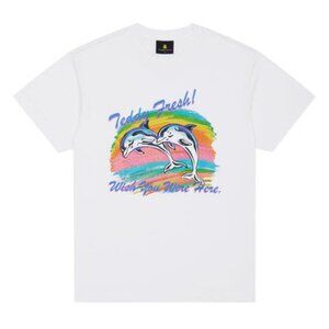 Teddy Fresh “Wish You Were Here” Classic Tee – White – 2XL (NWOT)